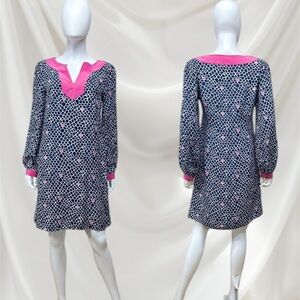 Lilly Pulitzer 100% Silk Saemus Dress [7059]